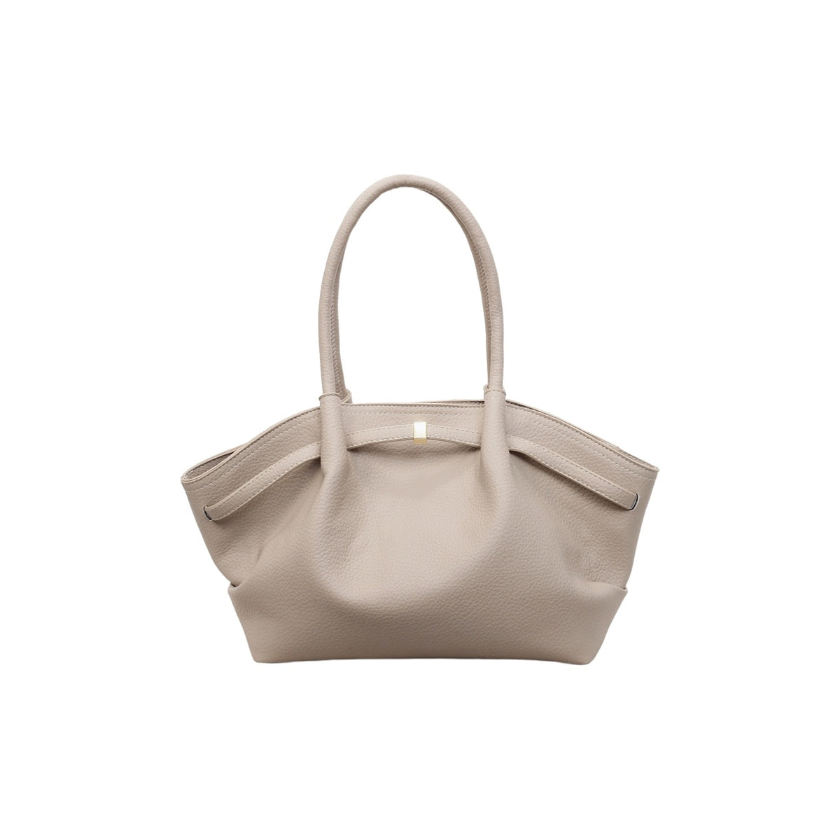 VELORA Stylish Retro Pleated Commuter Tote – A Unique Leather Shoulder Bag